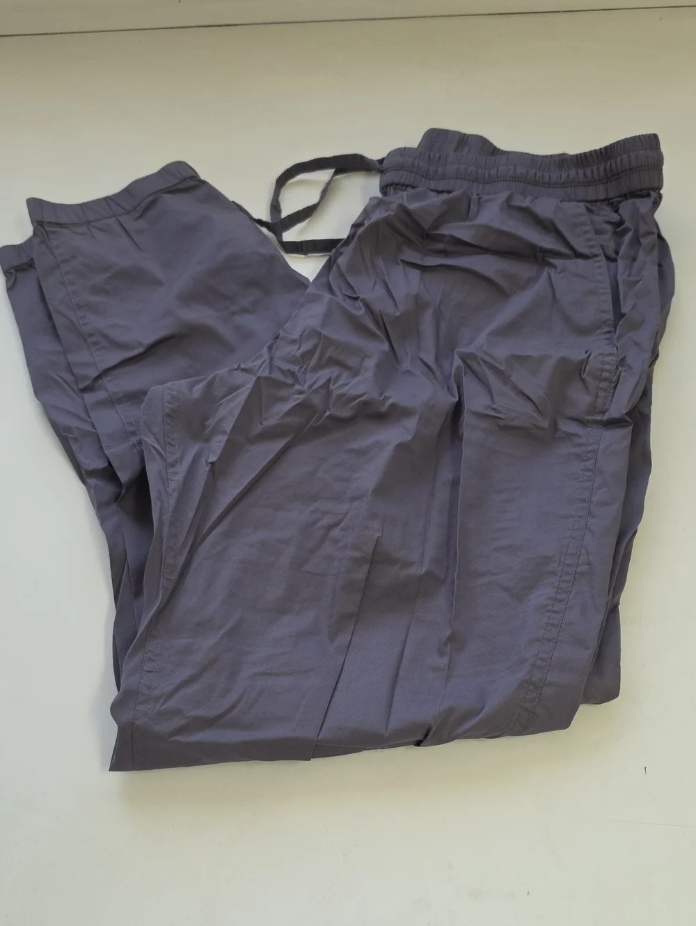 COS Purple Nylon Joggers